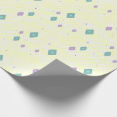 Pastel Crystal Star Pattern Cadeaupapier (Hoek)