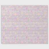 Pastel Crystal Star Pattern Cadeaupapier (Vlak)