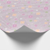 Pastel Crystal Star Pattern Cadeaupapier (Hoek)