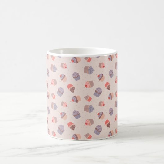 Pastel Cupcake Confetti Coffee Mug (Centre)