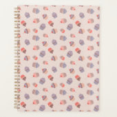 Pastel Cupcake Confetti Planificateur Spiral (Devant)