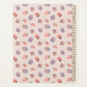 Pastel Cupcake Confetti Spiral Bound Planner (Achterkant)