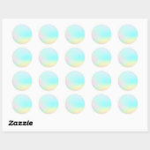 Pastel Custom Trendy Ronde Sticker (Vel)