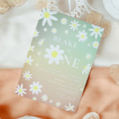 Pastel Daisy 1er Invitation à l'anniversaire