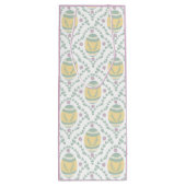 Pastel Damask Easter Eggs Patroon Gift Bag Wijn Cadeautas (Achterkant)