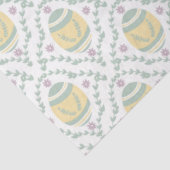 Pastel Damask Easter Eggs Pattern Tissuepapier (Detail)