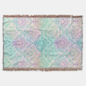 Pastel damast deken (Voorkant)