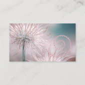 Pastel Dandelion et Carte de visite de diamants bl (Dos)