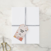 Pastel Dank u Halloween gunst Cadeaulabel (Met Touw)