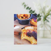 pastel de nata briefkaart (Staand voorkant)