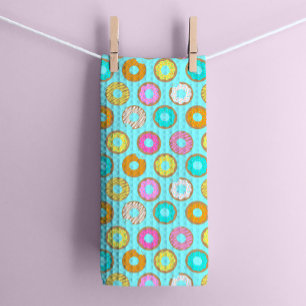 Pastel Delicious Donut Desserts Serviettes de cuis