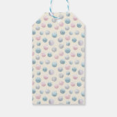 Pastel Disco Ball Ornament Christmas Tree Custom  Cadeaulabel (Achterkant)