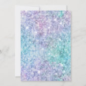 PASTEL DISCO SPARKLE KAART (Achterkant)