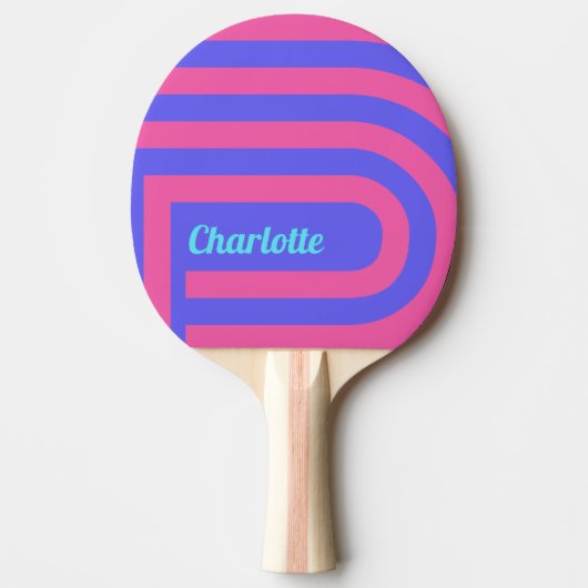 Pastel Doolhof Ping Pong Batje (Voorkant)