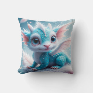 Pastel Dragon Pillow Kussen