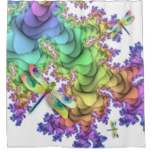 Pastel Dragonflies Douche Rideau (Devant)