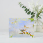 Pastel Dragonfly Briefkaart (Staand voorkant)