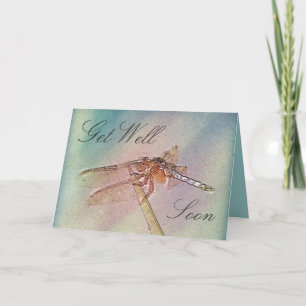 Pastel Dragonfly wordt goed Kaart