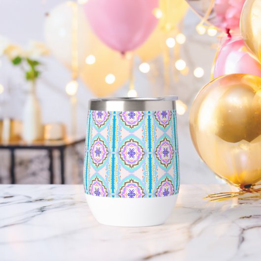 Pastel Dream Boho Geometric Kaleidoscope (Enterrement de vie de garçon)