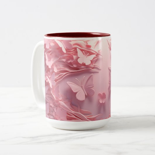 Pastel Dreams: Verhoog de ervaring met Coffee Mok (Voorkant links)