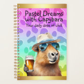 Pastel Dreams with Capybara: Your Daily Dose  (Devant)