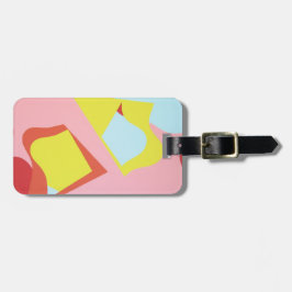 Pastel Dreamscape Luggage Tag Bagagelabel