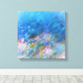 Pastel Dreamweaver Canvas Afdruk (Insitu (Houten vloer))