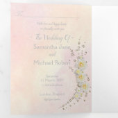 Pastel Dreamy Faire-part de mariage (Intérieur en premier)