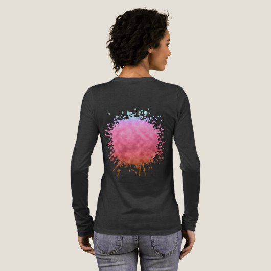 Pastel Drift Tri-Blend Shirt (Achterkant)