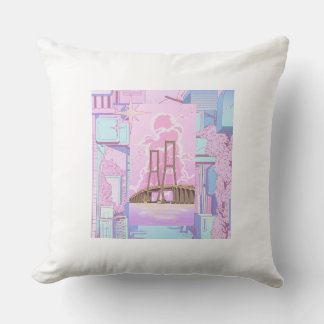 Pastel Droom Brug Kussen