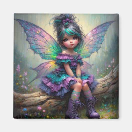 Pastel Droomfee Magneet (Voorkant)
