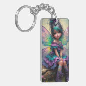 Pastel Droomfee Sleutelhanger (Voorkant Links)