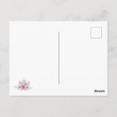 Pastel Easter card Briefkaart (Achterkant)