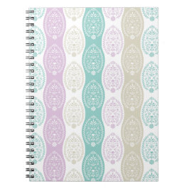 Pastel Easter Egg Pattern – Spring Holiday Design Notitieboek