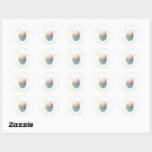 pastel easter egg Sticker (Vel)