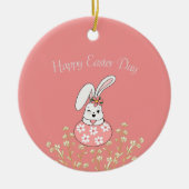 Pastel Easter Ornament - Gepersonaliseerd & feeste (Voorkant)
