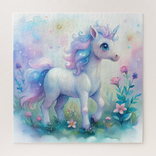 Pastel Eenhoorn Magische Puzzel
