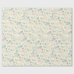 Pastel Empowerment-cadeauverpakking – Lint voor be Cadeaupapier