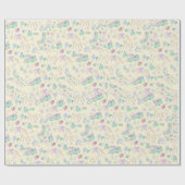 Pastel Empowerment Gift Wrap – Awareness Ribbon Cadeaupapier (Vlak)