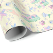Pastel Empowerment Gift Wrap – Awareness Ribbon Cadeaupapier (Rol Hoek)