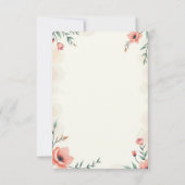 Pastel faire-part de mariage (Dos)