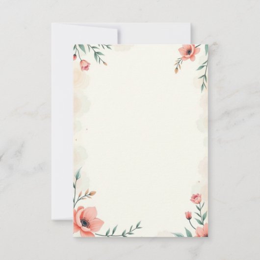 Pastel faire-part de mariage (Dos)