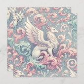 Pastel Fantasy Griffin (Voorkant / Achterkant)