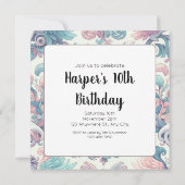 Pastel Fantasy Griffin Kaart (Achterkant)