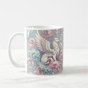 Pastel Fantasy Griffin Koffiemok