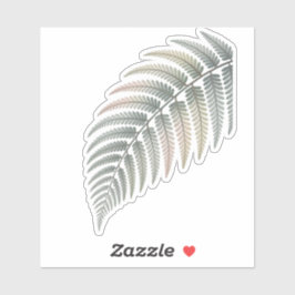 Pastel fern leaf* sticker