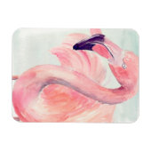 Pastel Flamingo Magneet (Horizontaal)