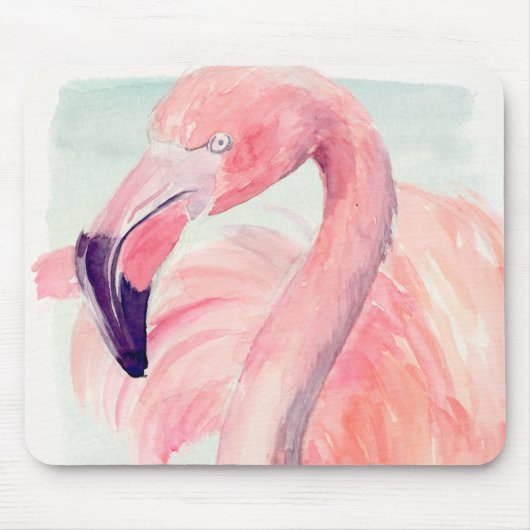 Pastel Flamingo Muismat (Voorkant)