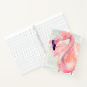 Pastel Flamingo Notitieboek (Binnen)