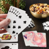 Pastel Flamingo Pokerkaarten (Insitu)